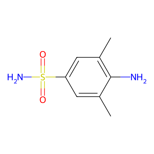 4-Amino-3,5-dimethylbenzenesulfonamide structure