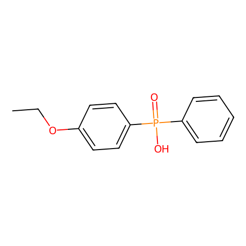 (4-Ethoxyphenyl)phenylphosphinic acid structure