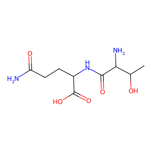 Threonylglutamine structure