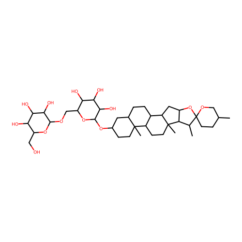Desglucodesrhamnoparillin structure