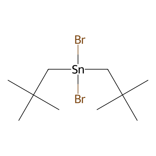 Dibromo[bis(2,2-dimethylpropyl)]stannane structure