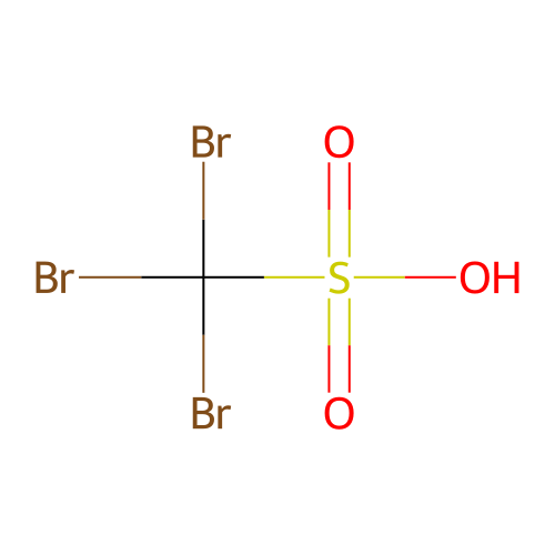Tribromomethanesulfonic acid structure