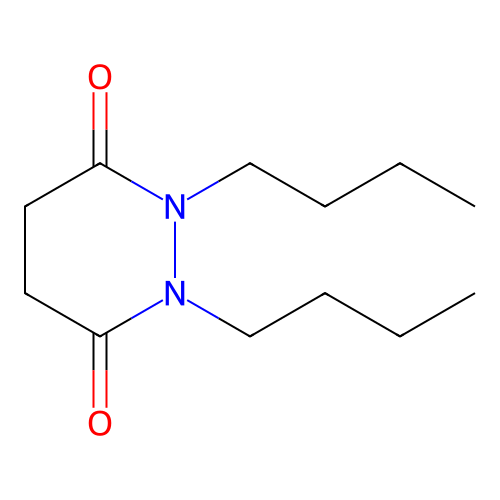 1,2-Butyl-4,5-dihydro-3,6(1H,2H)-pyridazinedione structure