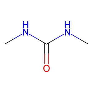 二甲基脲 structure