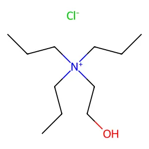 (2-羟乙基)三丙基氯化铵 structure