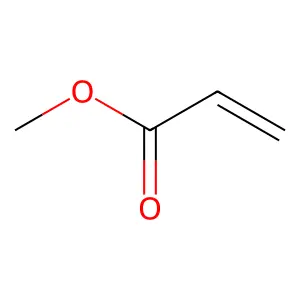 丙烯酸甲酯 structure