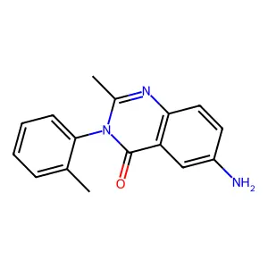 6-Aminomethaqualone structure
