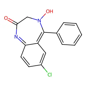 地莫西泮 structure