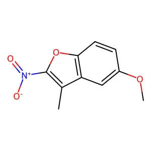 5-Methoxy-3-methyl-2-nitrobenzofuran structure