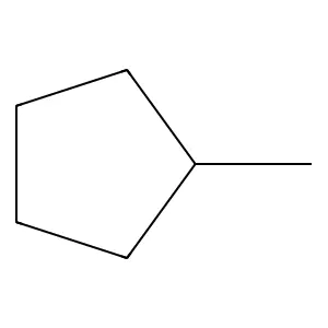 甲基环戊烷 structure
