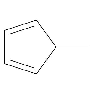 5-Methylcyclopentadiene structure