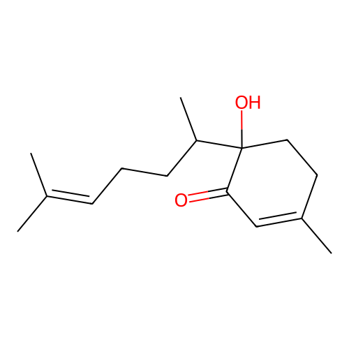 6-Hydroxy-3-methyl-6-(6-methylhept-5-en-2-yl)cyclohex-2-en-1-one structure