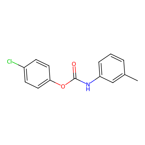 4-Chlorophenyl N-(M-tolyl)carbamate structure