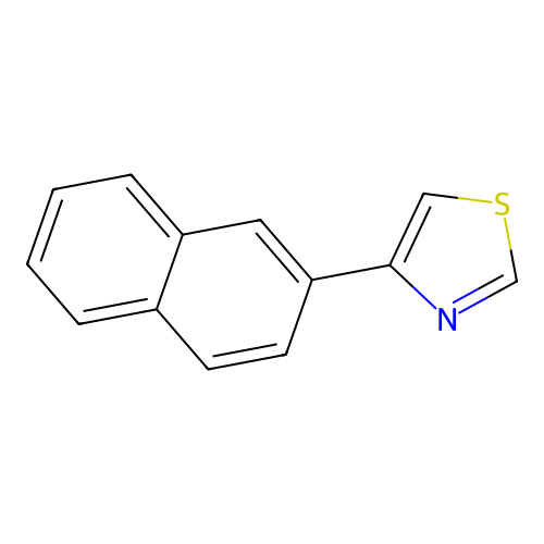 4-(2-Naphthyl)-1,3-thiazole structure