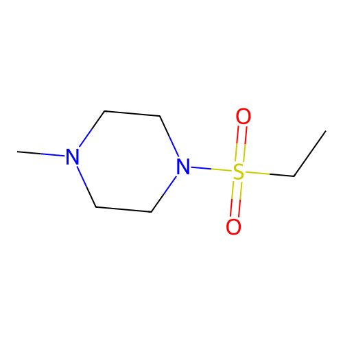 Piperazine, 1-(ethylsulfonyl)-4-methyl- structure