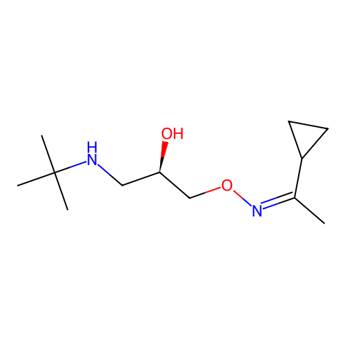 Falintolol, (R,Z)- structure