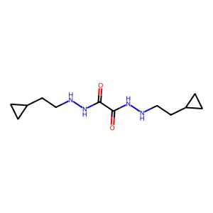草酸双(2-(1-环丙基乙基)酰肼) structure