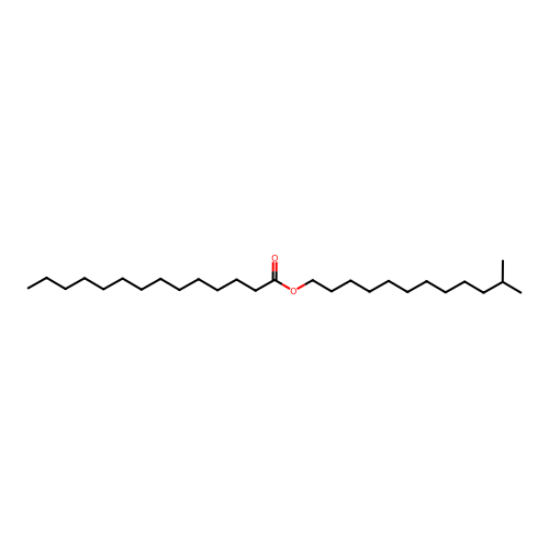 Isotridecyl Myristate structure