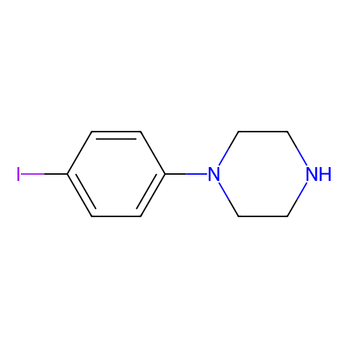 1-(4-Iodophenyl)piperazine structure