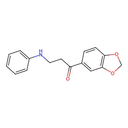 1-(1,3-Benzodioxol-5-yl)-3-(phenylamino)propan-1-one structure