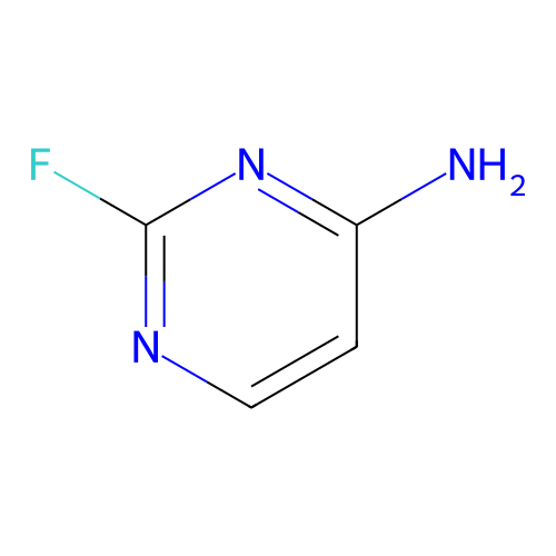2-Fluoropyrimidin-4-amine structure