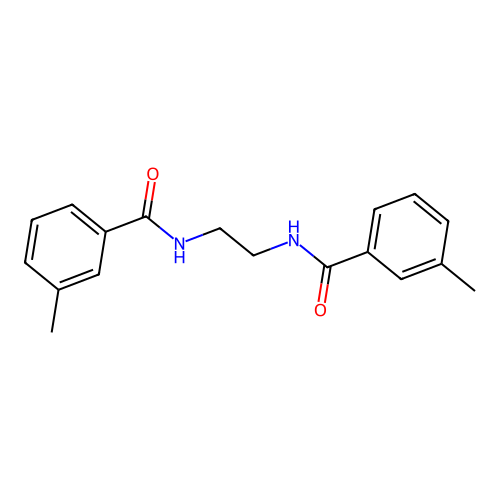 3-Methyl-N-(2-((3-methylbenzoyl)amino)ethyl)benzamide structure