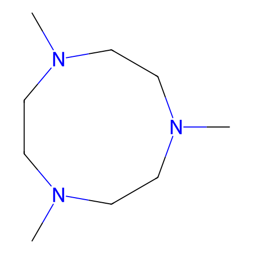 1,4,7-Trimethyl-1,4,7-triazacyclononane structure