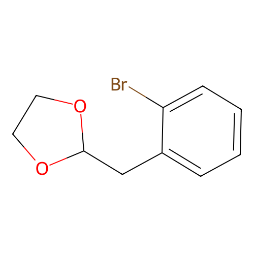 1-Bromo-2-(1,3-dioxolan-2-ylmethyl)benzene structure
