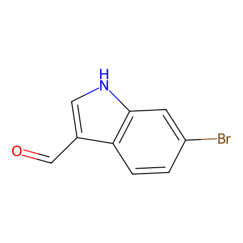 6-Bromoindole-3-carbaldehyde structure