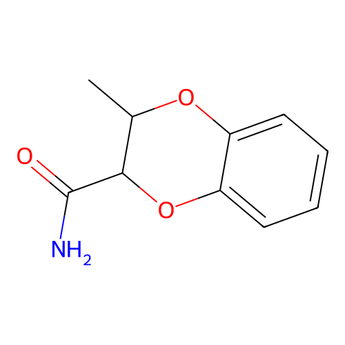 2-Methyl-2,3-dihydro-1,4-benzodioxine-3-carboxamide structure