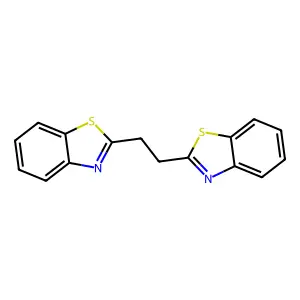 Benzothiazole, 2,2'-ethylenebis- structure