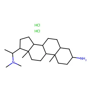 Chonemorphine dihydrochloride structure