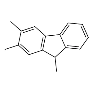 2,3,9-Trimethylfluorene structure