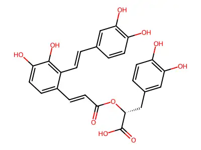 Salvianolic acid A structure
