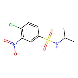 4-Chloro-N-isopropyl-3-nitrobenzenesulfonamide structure