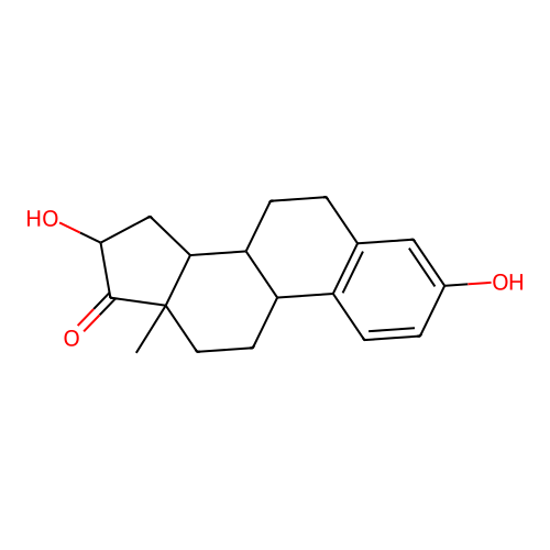 16β-羟基雌酮 structure