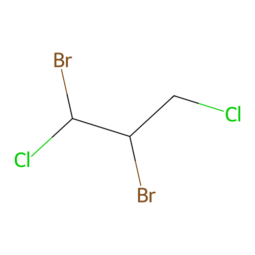 1,2-Dibromo-1,3-dichloropropane structure