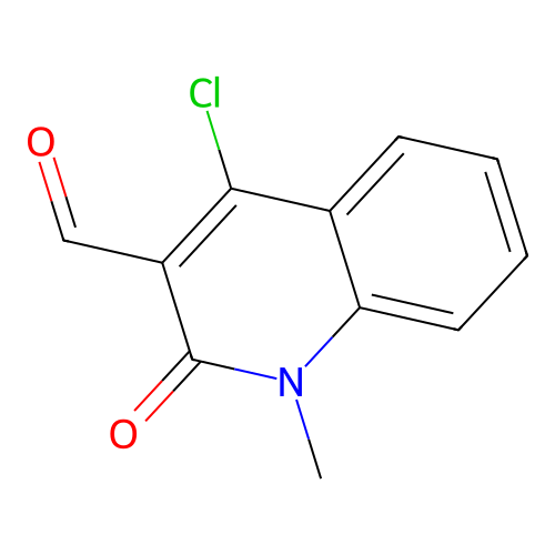 4-Chloro-1-methyl-2-oxo-1,2-dihydroquinoline-3-carbaldehyde structure