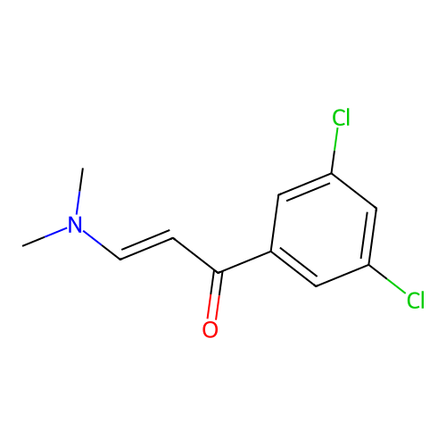 2-Propen-1-one, 1-(3,5-dichlorophenyl)-3-(dimethylamino)- structure