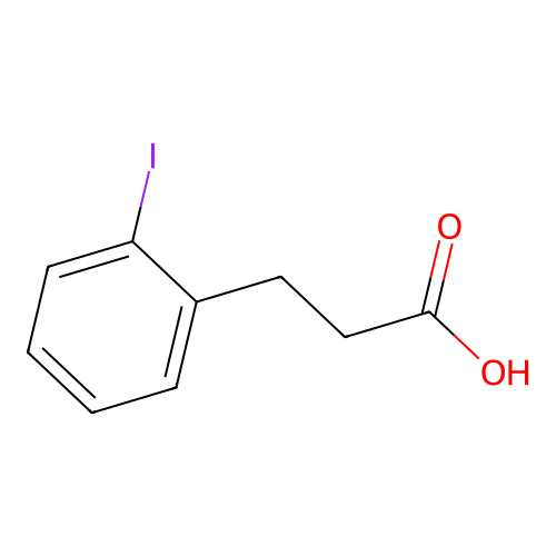 3-(2-iodophenyl)propanoic Acid structure