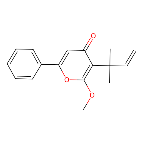 Hyperenone A structure