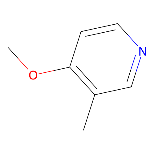 4-Methoxy-3-methylpyridine structure