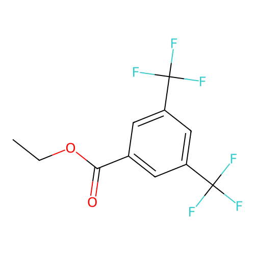 Ethyl 3,5-bis(trifluoromethyl)benzoate structure