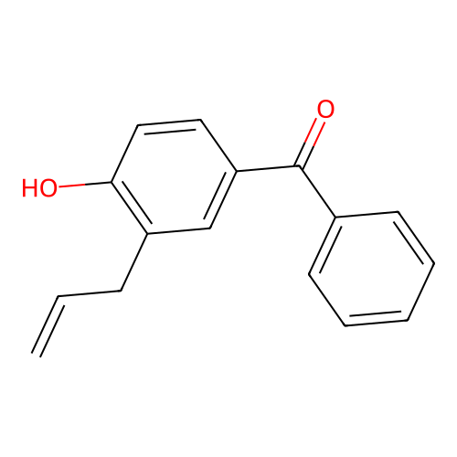 [4-Hydroxy-3-(prop-2-en-1-yl)phenyl](phenyl)methanone structure
