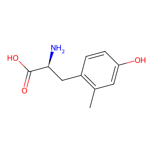 (o-Methyltyrosine) structure