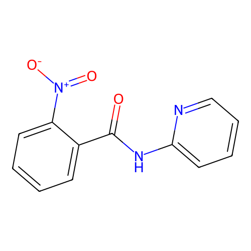 2-硝基-N-吡啶-2-基苯甲酰胺 structure