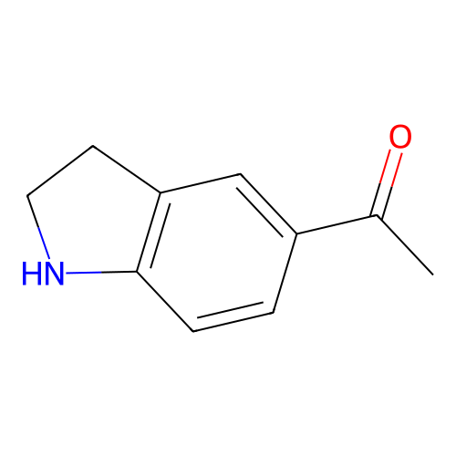 1-(2,3-Dihydro-1H-indol-5-yl)ethan-1-one structure