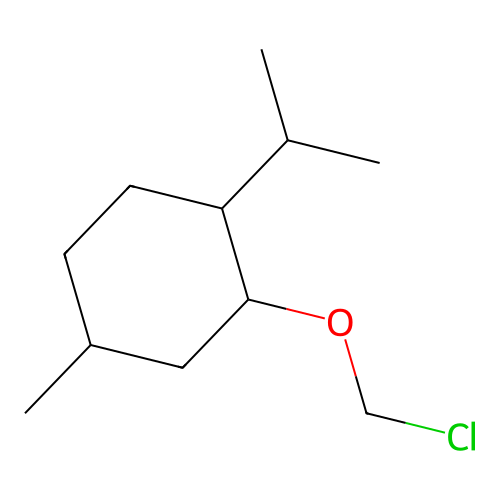 2-(Chloromethoxy)-1-isopropyl-4-methylcyclohexane structure