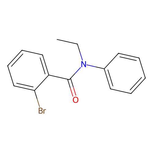 2-bromo-N-ethyl-N-phenylbenzamide structure