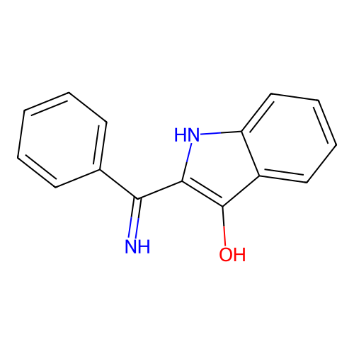 3H-Indol-3-one, 2-(aminophenylmethylene)-1,2-dihydro- structure